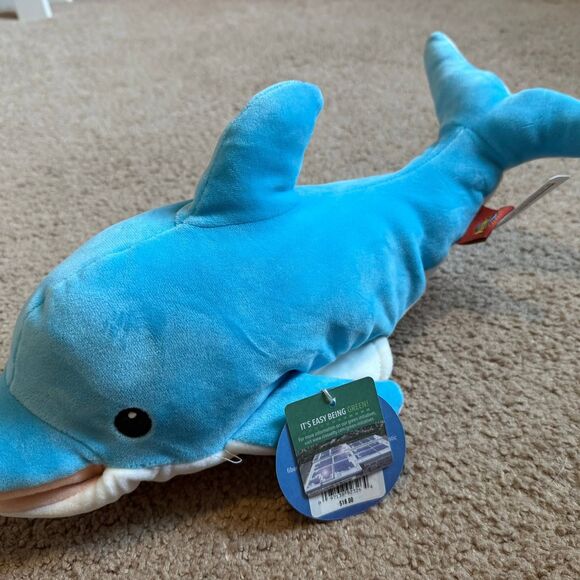 Adventure Planet Dolphin Plush Stuffed Animal - Picture 1 of 6